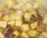 栄養満点◎コロコロ根菜の豆乳スープ作り方3写真