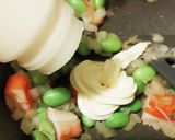 節約！枝豆とカニカマの混ぜご飯作り方5写真