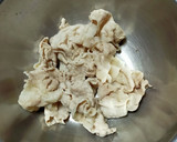 冷しゃぶとゆで汁利用の肉なし豚汁作り方6写真