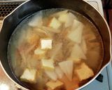 冷しゃぶとゆで汁利用の肉なし豚汁作り方7写真