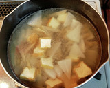冷しゃぶとゆで汁利用の肉なし豚汁作り方7写真
