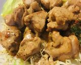 胡麻ダレ愛用●鶏肉のあまから炒め作り方3写真