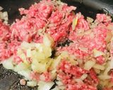 ケチャップ&ウスターソースのミートパスタ作り方1写真