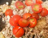 ケチャップ&ウスターソースのミートパスタ作り方2写真