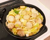 鶏だんごの梅みぞれ煮作り方5写真