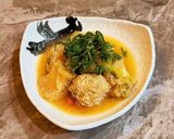 鶏だんごの梅みぞれ煮作り方8写真