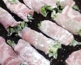 春菊の肉巻き作り方5写真