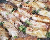 春菊の肉巻き作り方7写真