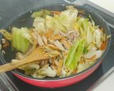 カリッと焼いた麺!オム焼きそば★動画あり作り方14写真