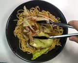 カリッと焼いた麺!オム焼きそば★動画あり作り方23写真