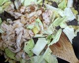 ごはん進む!【白菜と豚肉の中華炒め】作り方6写真