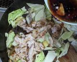 ごはん進む!【白菜と豚肉の中華炒め】作り方7写真