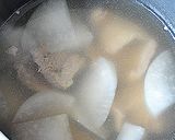 スパイスでうま味↑牛すじと大根のスープ♪作り方3写真