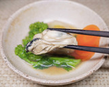 牡蠣と菜の花の鍋作り方7写真