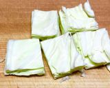 簡単！茹でキャベツのカレーマリネ作り方1写真