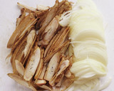 簡単節約☆豚こまと牛蒡のしぐれ煮。作り方1写真