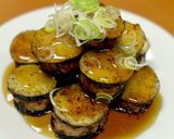 あっさり美味しいナスの鶏ミンチはさみ揚げ作り方8写真