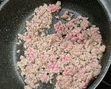 【汁物】生姜でポカポカ♪ひき肉で簡単豚汁作り方2写真