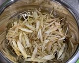 豚肉入り★きんぴらごぼう作り方1写真