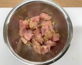 【大崎市】まぐろと大豆の味噌がらめ作り方1写真