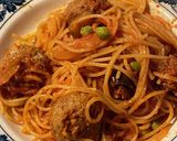 ミートボールスパゲティ#チーズが決め手!作り方5写真