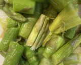 タイ風　ほうれん草とアスパラのパスタ39作り方5写真