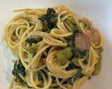 タイ風　ほうれん草とアスパラのパスタ39作り方12写真