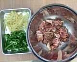 【大崎市】チンジャオロース【学校給食】作り方1写真