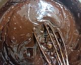 混ぜて焼くだけ！チョコブラウニー✮作り方5写真