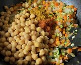 最速15分で完成!ひよこ豆のカレー作り方3写真