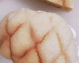 生クリームメロンパン＊ホイップサンド作り方3写真