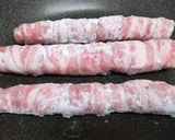 長ねぎの豚バラ巻作り方3写真