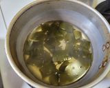 昆布と椎茸の出汁が効いた牛丼作り方3写真