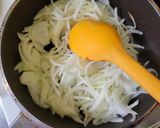 昆布と椎茸の出汁が効いた牛丼作り方5写真