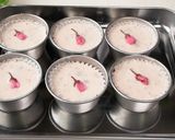 【vegan】米粉、さくら蒸しパン♪作り方7写真
