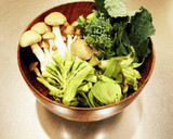 アレッタとふきのとうの味噌汁作り方1写真