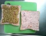 サッパリ＆ガッツリ！！梅マヨ納豆トースト作り方2写真