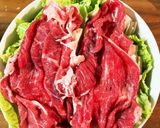 【レンチン】ひとりごはん☆牛肉の野菜鍋作り方5写真