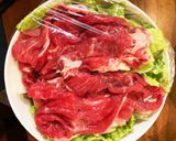 【レンチン】ひとりごはん☆牛肉の野菜鍋作り方7写真