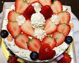 苺たっぷり♡ちいかわのB.Dayケーキ♪作り方9写真
