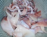 いかとえのき焼きのマヨじょうゆがけ作り方1写真