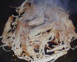 いかとえのき焼きのマヨじょうゆがけ作り方3写真