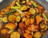 鶏胸肉とナスの簡単酢鶏作り方8写真