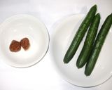 きゅうりの梅肉あえ♪風邪で食欲ない時簡単作り方1写真
