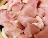めんつゆ出汁●おでん風鶏煮込みうどん鍋作り方2写真
