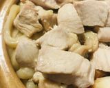 めんつゆ出汁●おでん風鶏煮込みうどん鍋作り方3写真