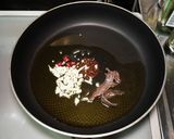 舞茸とブラックオリーブのパスタ作り方3写真