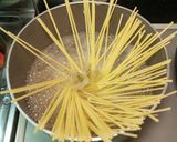 舞茸とブラックオリーブのパスタ作り方8写真
