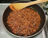舞茸とブラックオリーブのパスタ作り方9写真