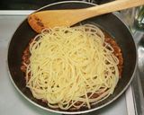 舞茸とブラックオリーブのパスタ作り方10写真